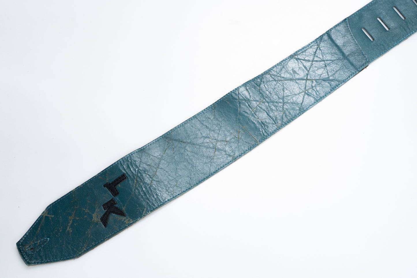 [new] LK Straps / 4" Dark Green Distressed Brown [Yokohama]