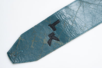 [new] LK Straps / 4" Dark Green Distressed Brown [Yokohama]