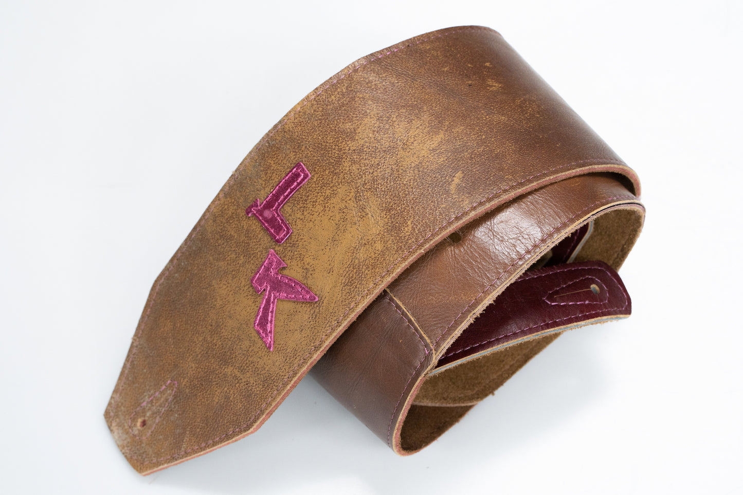 [new] LK Straps / 4" Mocha Distressed Brown [yokohama store]