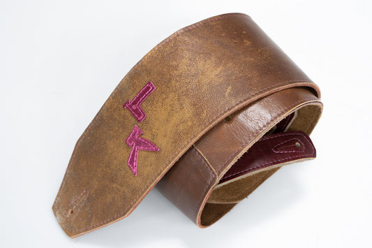 [new] LK Straps / 4" Mocha Distressed Brown [yokohama store]