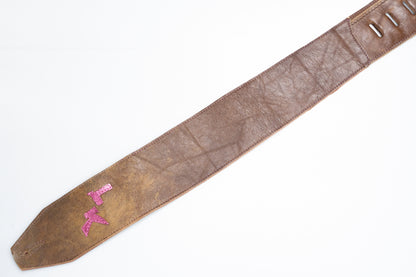 [new] LK Straps / 4" Mocha Distressed Brown [yokohama store]