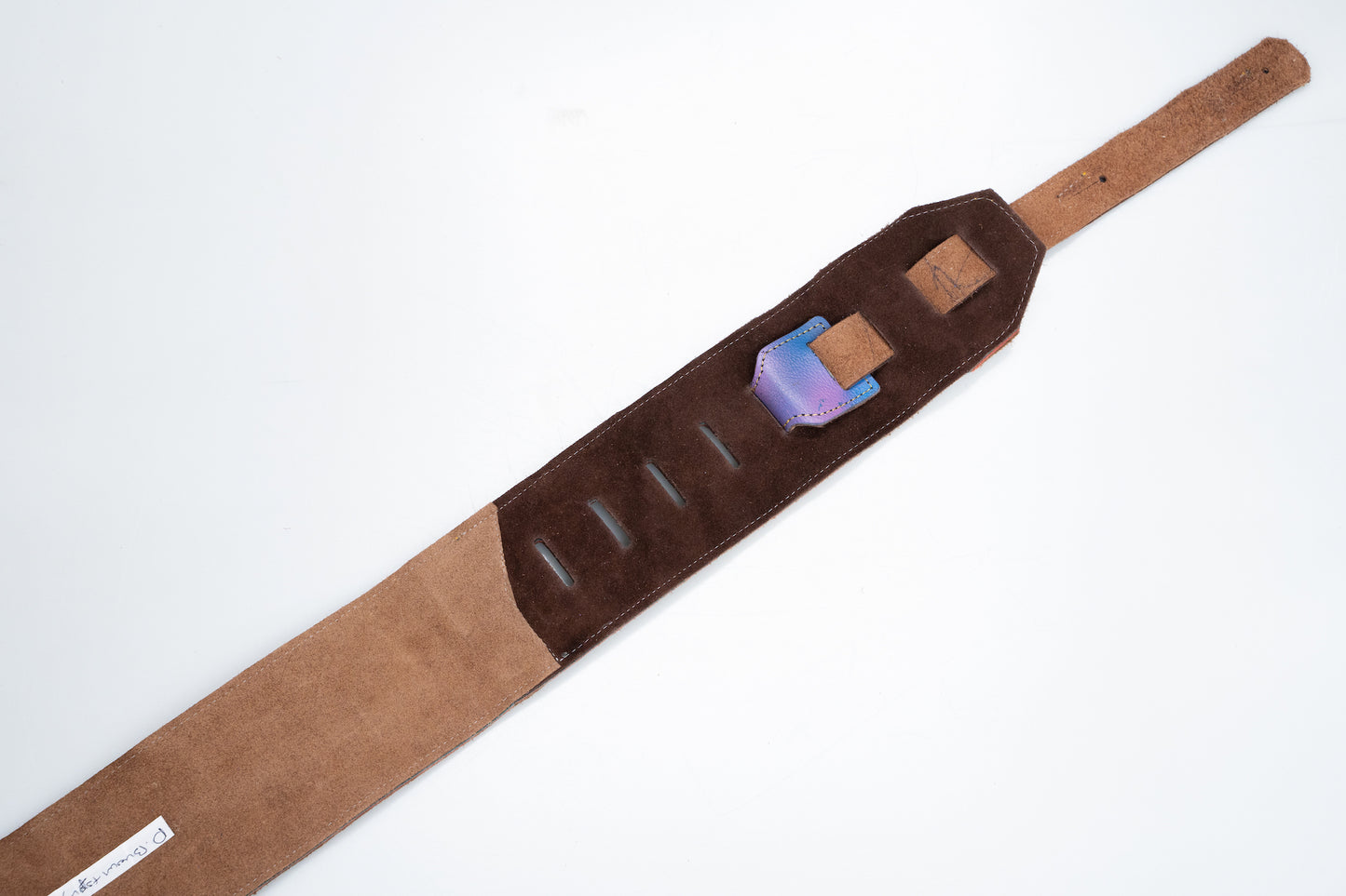 [new] LK Straps / Distorted Brown With Spray Paint Tail [Hyogo store]