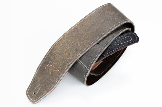 [new] LK Straps / Distressed Grey Strap 2.5 inch [Yokohama-store]