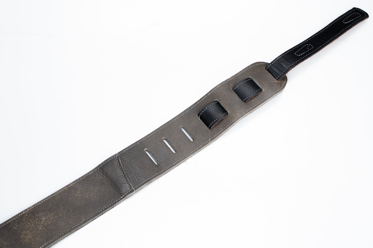 [new] LK Straps / Distressed Grey Strap 2.5 inch [Yokohama-store]
