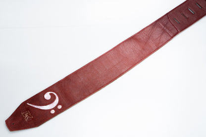 [new] LK Straps / Limited Edition Distressed Red F Clef [Yokohama-store]