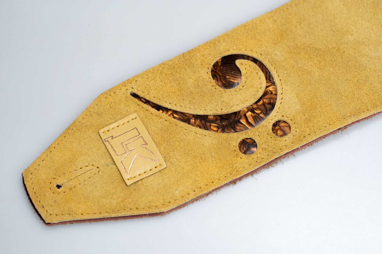 [new] LK Straps / Limited Edition Yellow Suede F Clef Strap [Yokohama]
