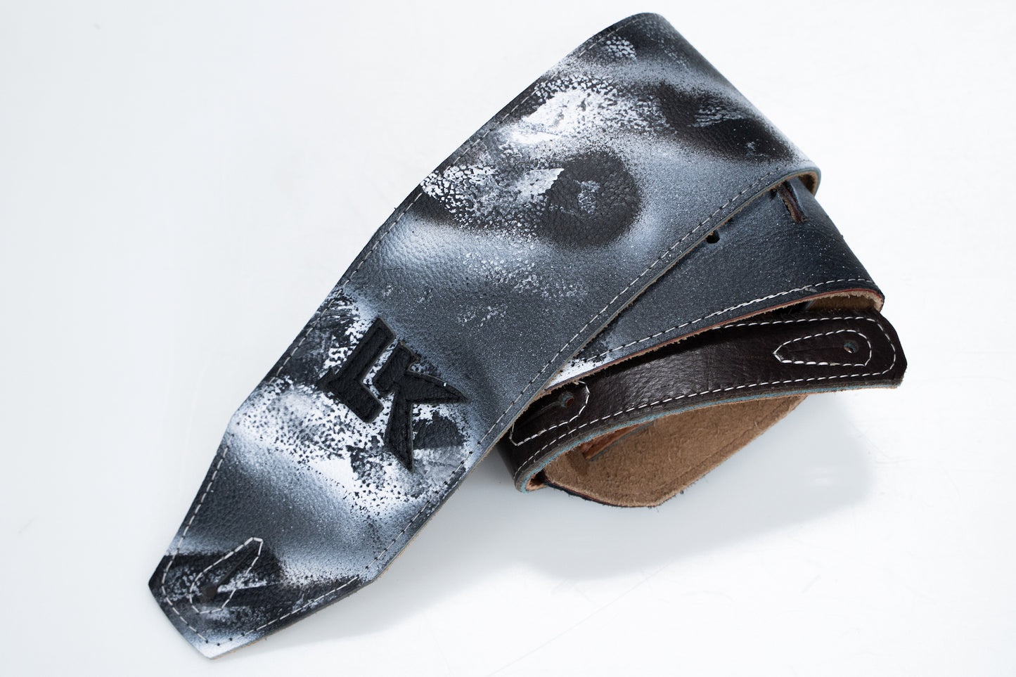 [new] LK Straps / Spray Paint Black & White [yokohama store]