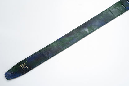 [new] LK Straps / Spray Paint Green Blue Black Strap 2.5 inch [yokohama store]