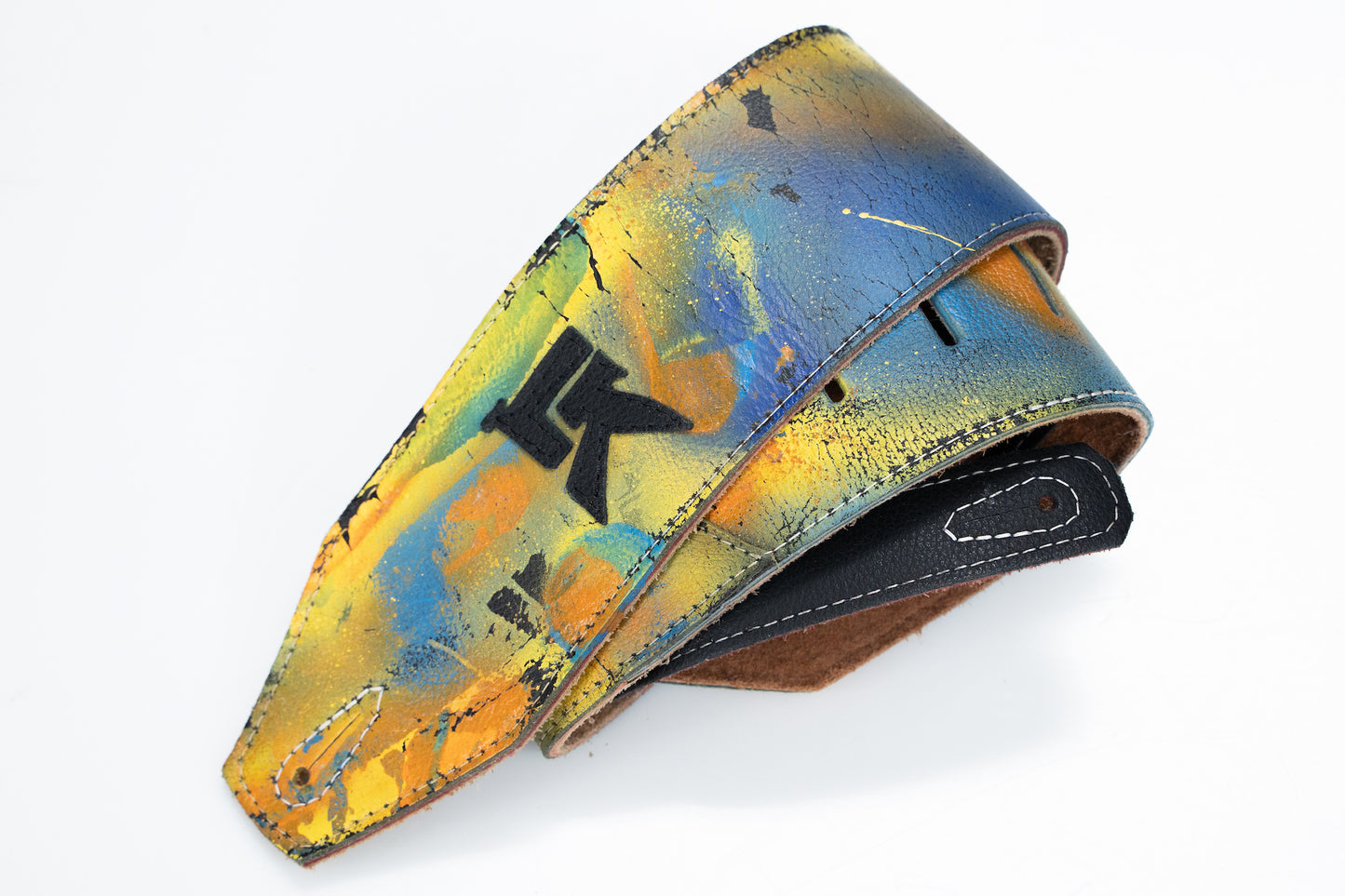 [new] LK Straps / Spray Paint Pink Yellow Black Blue [yokohama store]