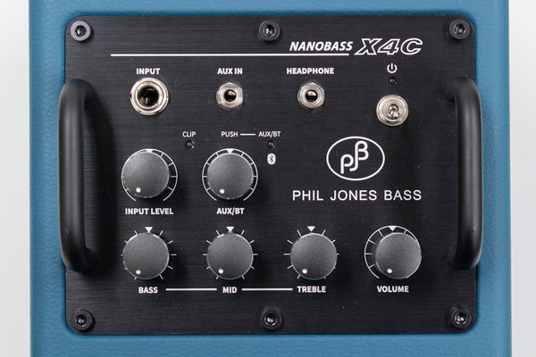 new】Phil Jones Bass PJB / NANOBASS X4C Peacock Blue【Yokohama