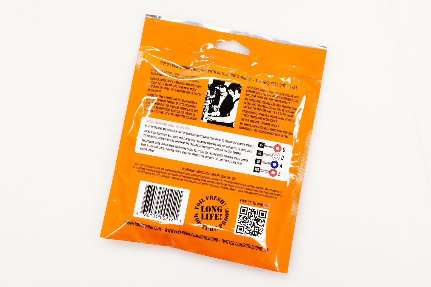 [new] Rotosound / Swing Bass 66 NICKEL 45 65 80 105 RN66LD [yokohama]