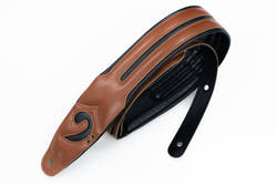 【new】ROSI? / ROSIE Straps Brown with Black Details 2.5inch【GIB Yokohama】