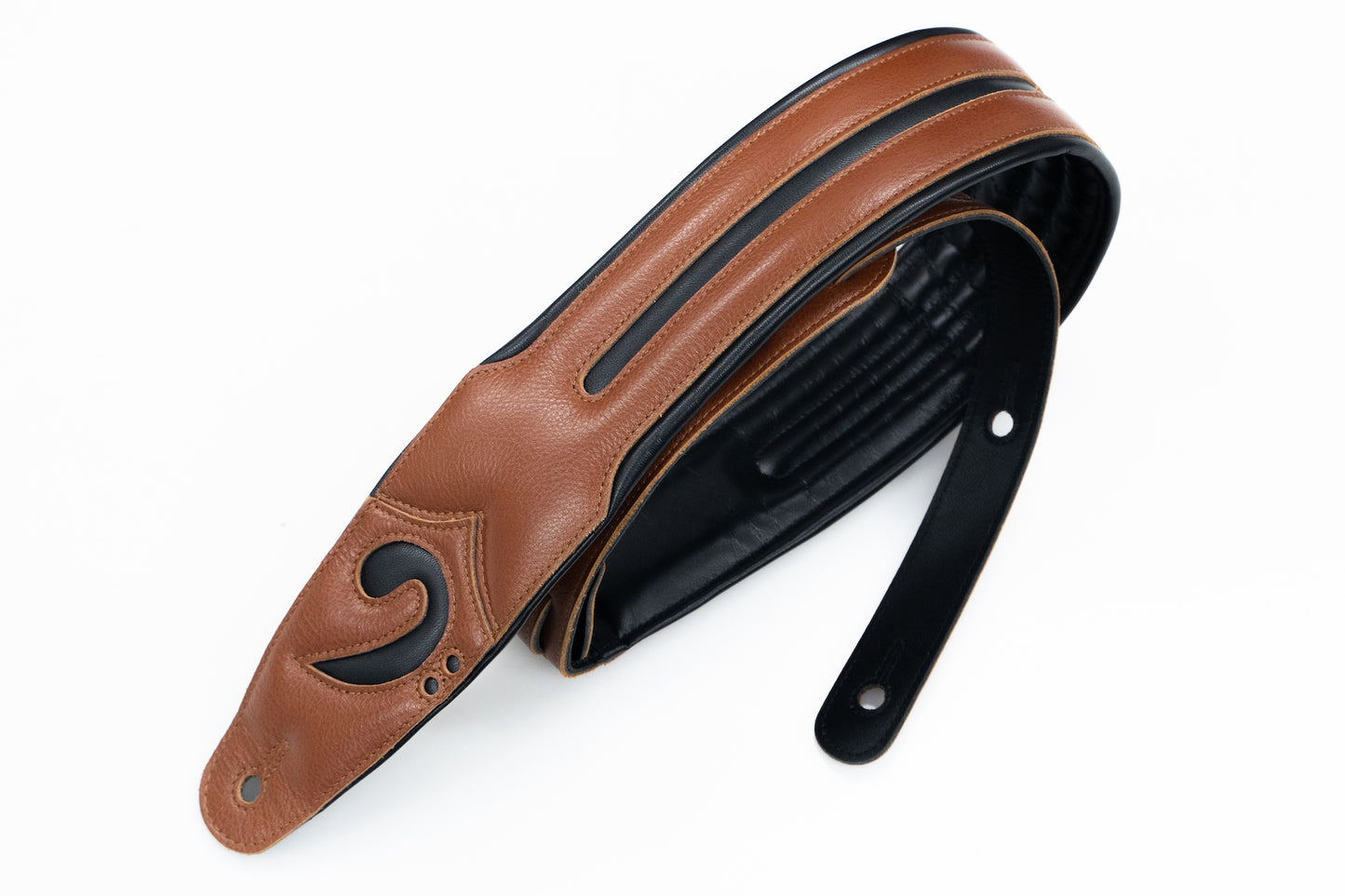 [new] ROSI? / ROSIE Straps Brown with Black Details 2.5inch [yokohama store]
