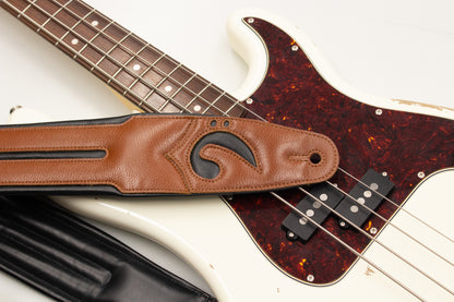 [new] ROSI? / ROSIE Straps Brown with Black Details 3.0inch [yokohama store]