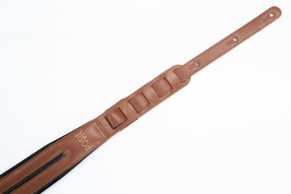 [new] ROSI? / ROSIE Straps Brown with Black Details 3.0inch [yokohama store]