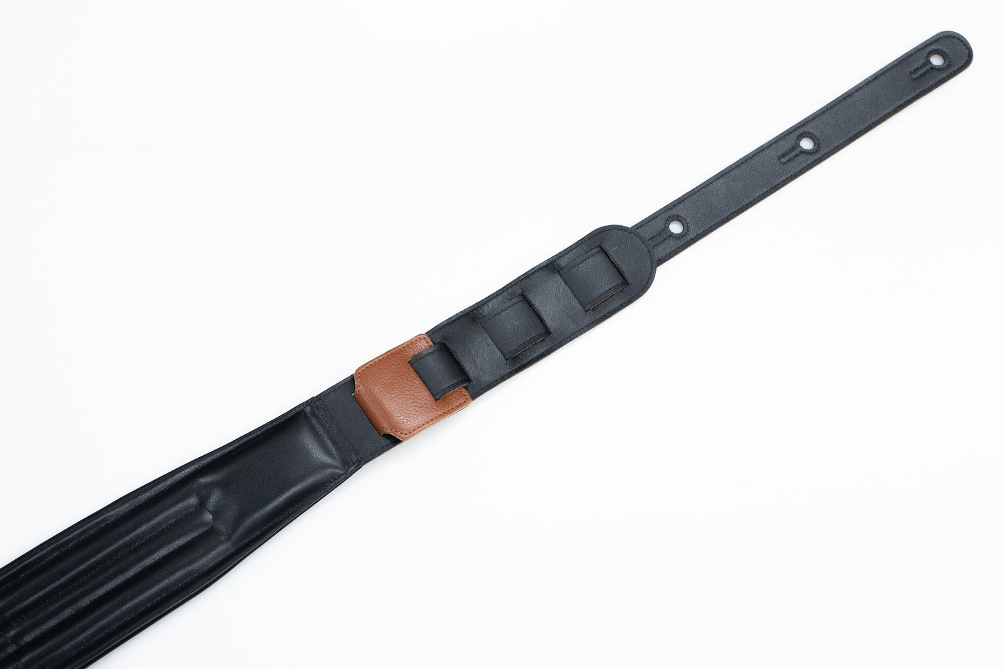 [new] ROSI? / ROSIE Straps Brown with Black Details 3.0inch [yokohama store]