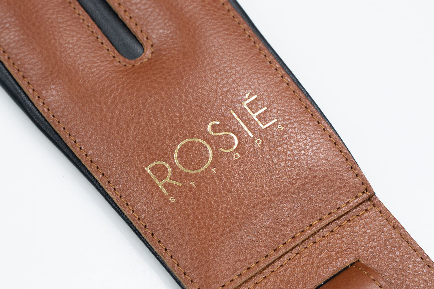 [new] ROSIÉ / ROSIE Straps Brown with Black Details 4.0inch [yokohama store]