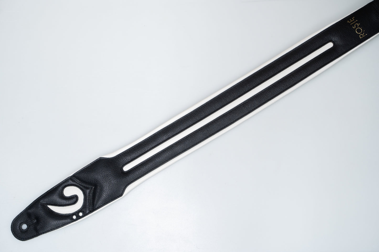 [new] ROSI? / ROSIE straps Limited Collection B&W Black with White Details 2.5inch [Yokohama-store]