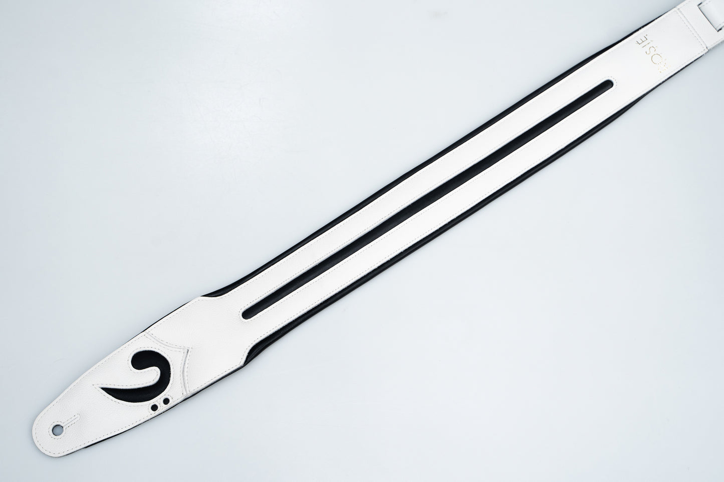 [new] ROSI? / ROSIE straps Limited Collection B&W White with Black details 2.5inch [Yokohama-store]