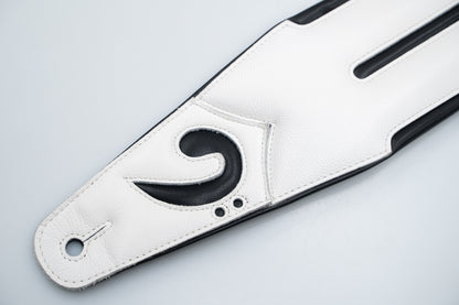 [new] ROSI? / ROSIE straps Limited Collection B&W White with Black details 4.0inch [Yokohama-store]