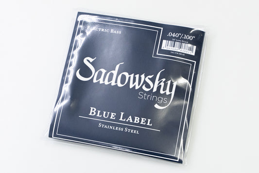 [New] Sadowsky / SBS40 Blue Stainless Steel Strings for 4 Strings [Yokohama Store]