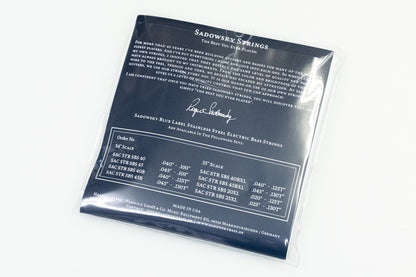 [New] Sadowsky / SBS40 Blue Stainless Steel Strings for 4 Strings [Yokohama Store]