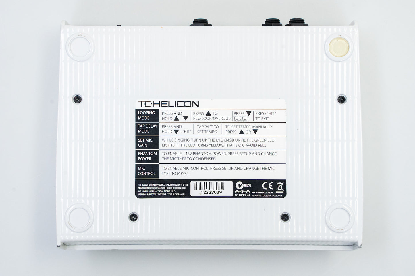 [used] TC HELICON / VoiceLive Play GTX [yokohama store]