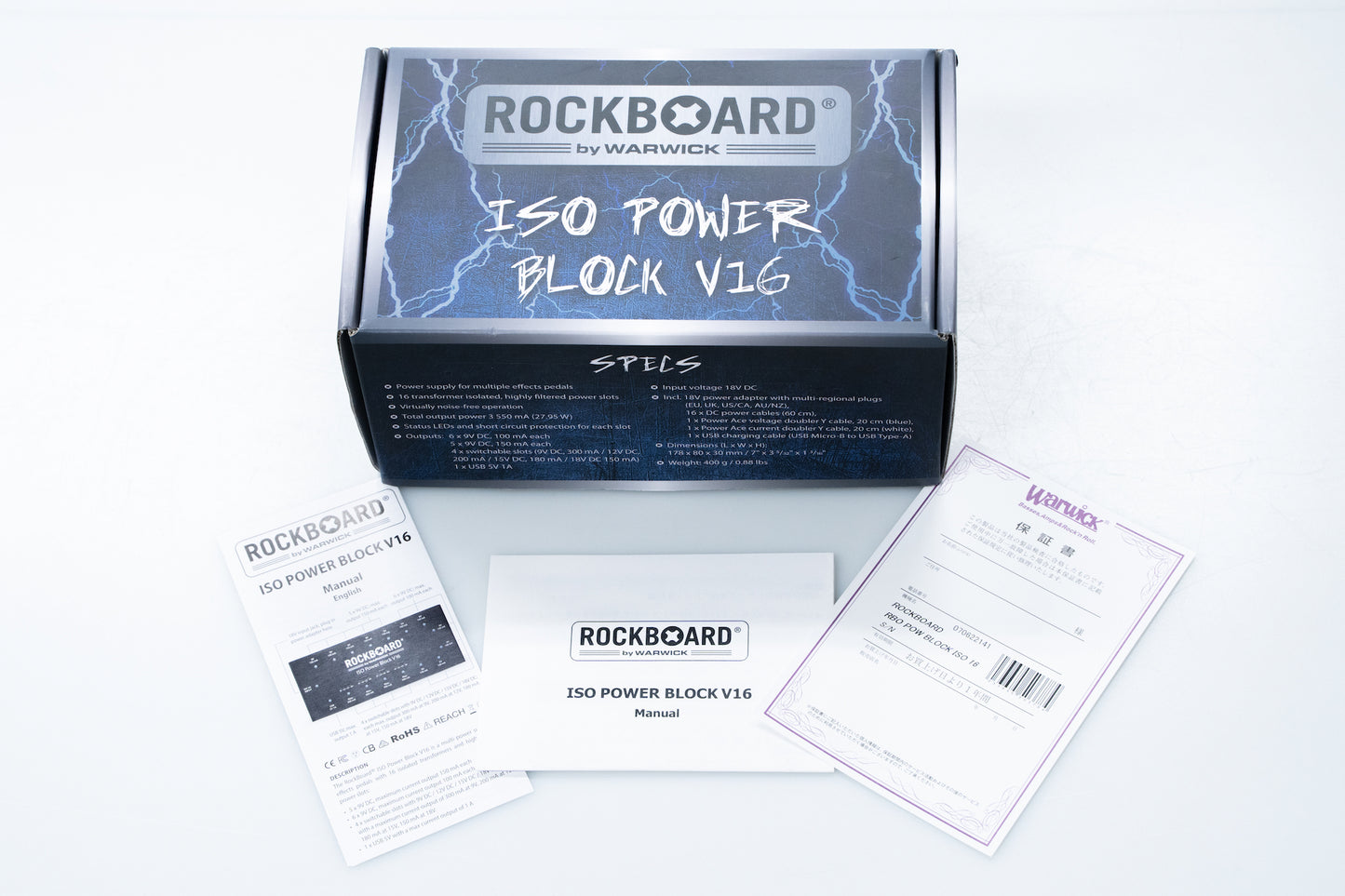 [new] Warwick / ROCKBOARD RBO POW BLOCK ISO 16V [yokohama store]