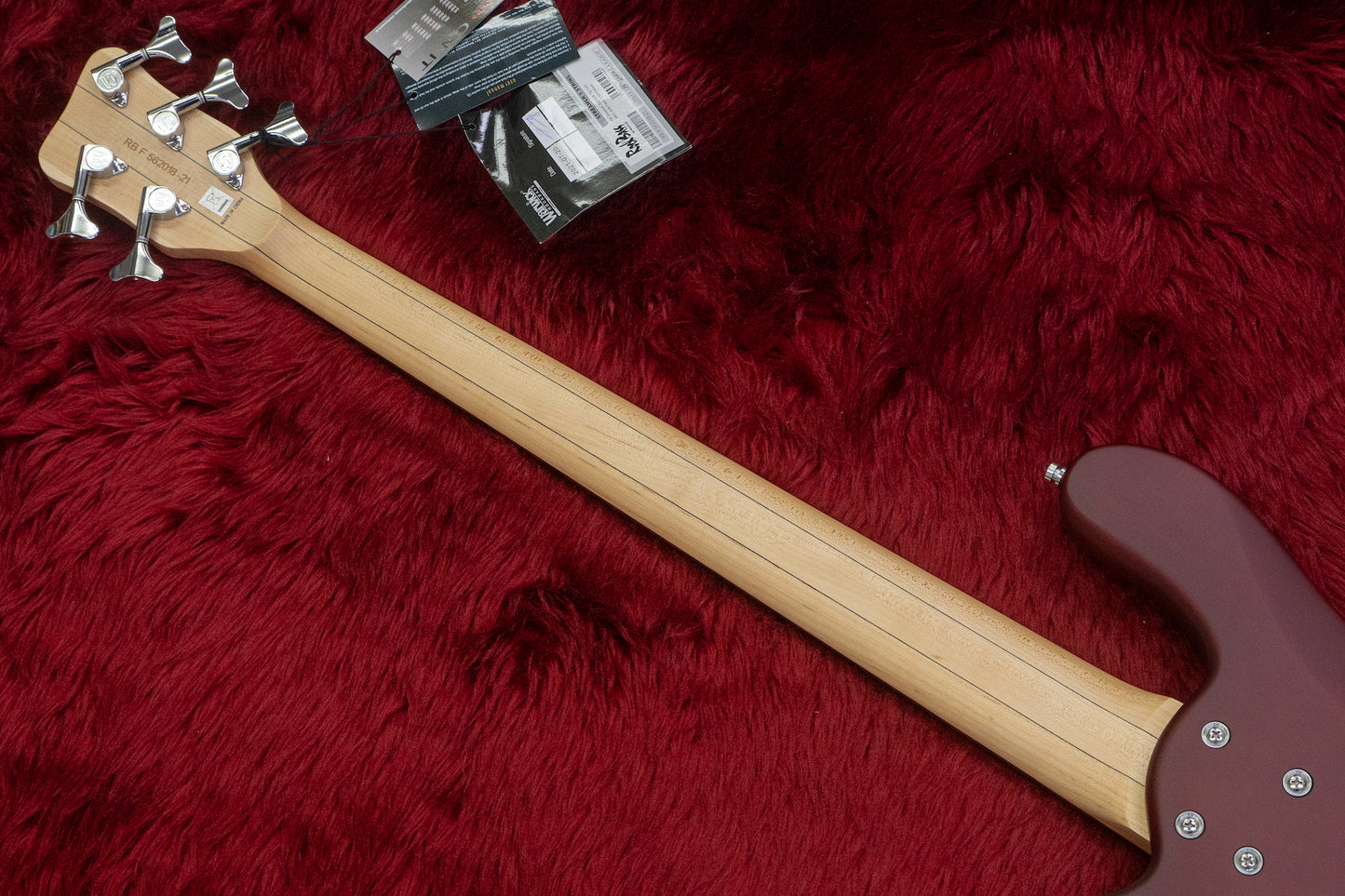 [outlet] Warwick / Rock Bass Streamer Standard 5st Burgundy Red Transparent Satin#RB F 562018-21 4.06kg [Yokohama]