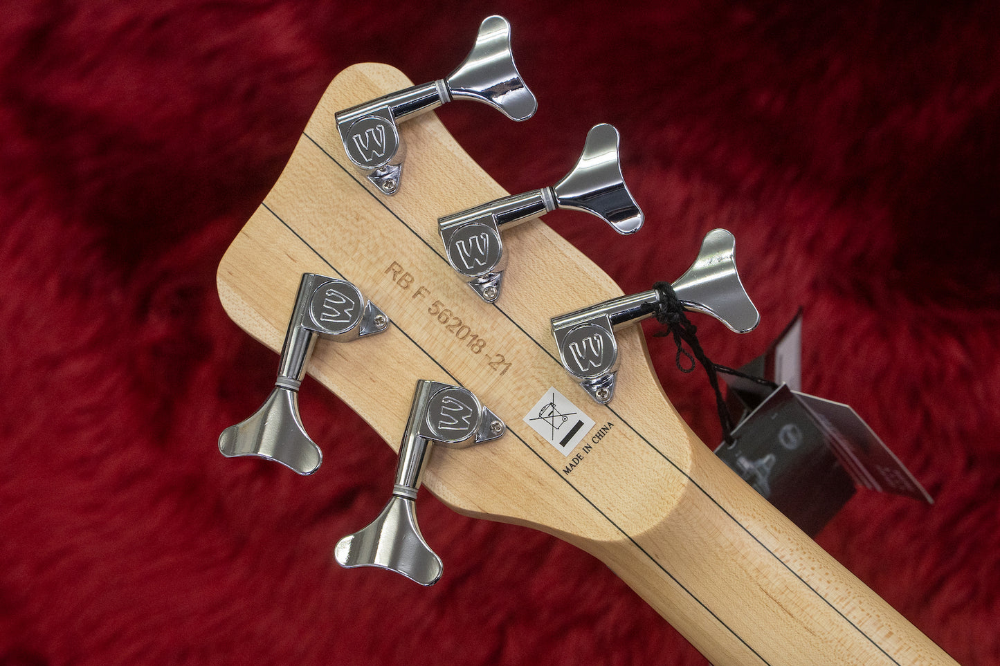 [outlet] Warwick / Rock Bass Streamer Standard 5st Burgundy Red Transparent Satin#RB F 562018-21 4.06kg [Yokohama]