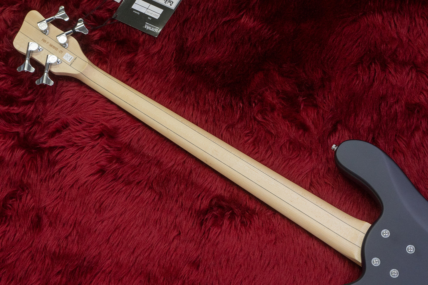 [outlet] Warwick / Rock Bass Streamer Standard 4st Nirvana Black Transparent Satin #RB F 561913-21 3.33kg [Yokohama]