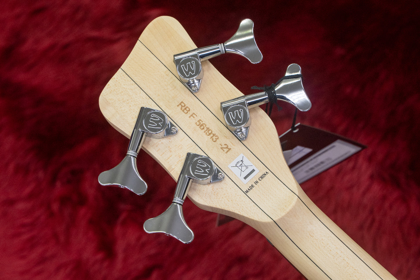 [outlet] Warwick / Rock Bass Streamer Standard 4st Nirvana Black Transparent Satin #RB F 561913-21 3.33kg [Yokohama]
