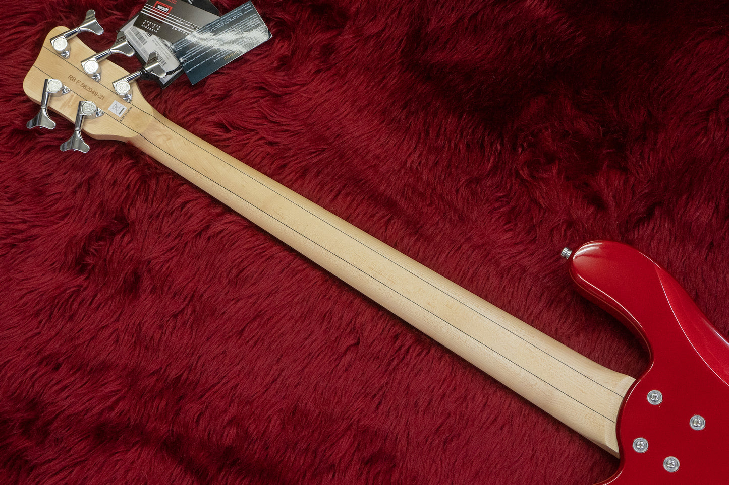 [outlet] Warwick / Rock Bass Streamer LX5 High Polish Metallic Red #RB F 562049-21 3.78kg [Yokohama]