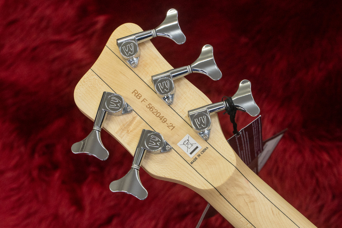 [outlet] Warwick / Rock Bass Streamer LX5 High Polish Metallic Red #RB F 562049-21 3.78kg [Yokohama]