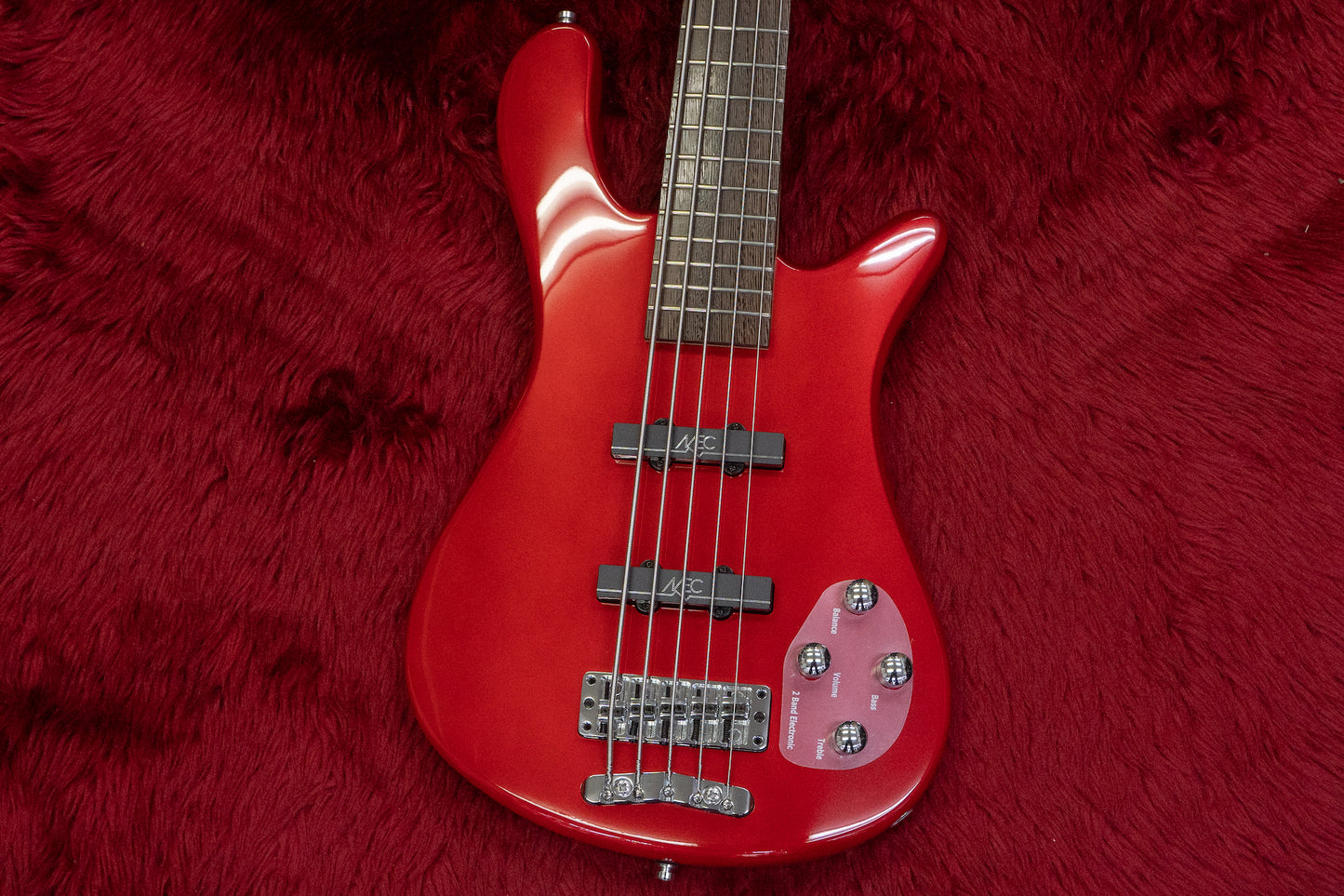 [outlet] Warwick / Rock Bass Streamer LX5 High Polish Metallic Red #RB F 562049-21 3.78kg [Yokohama]