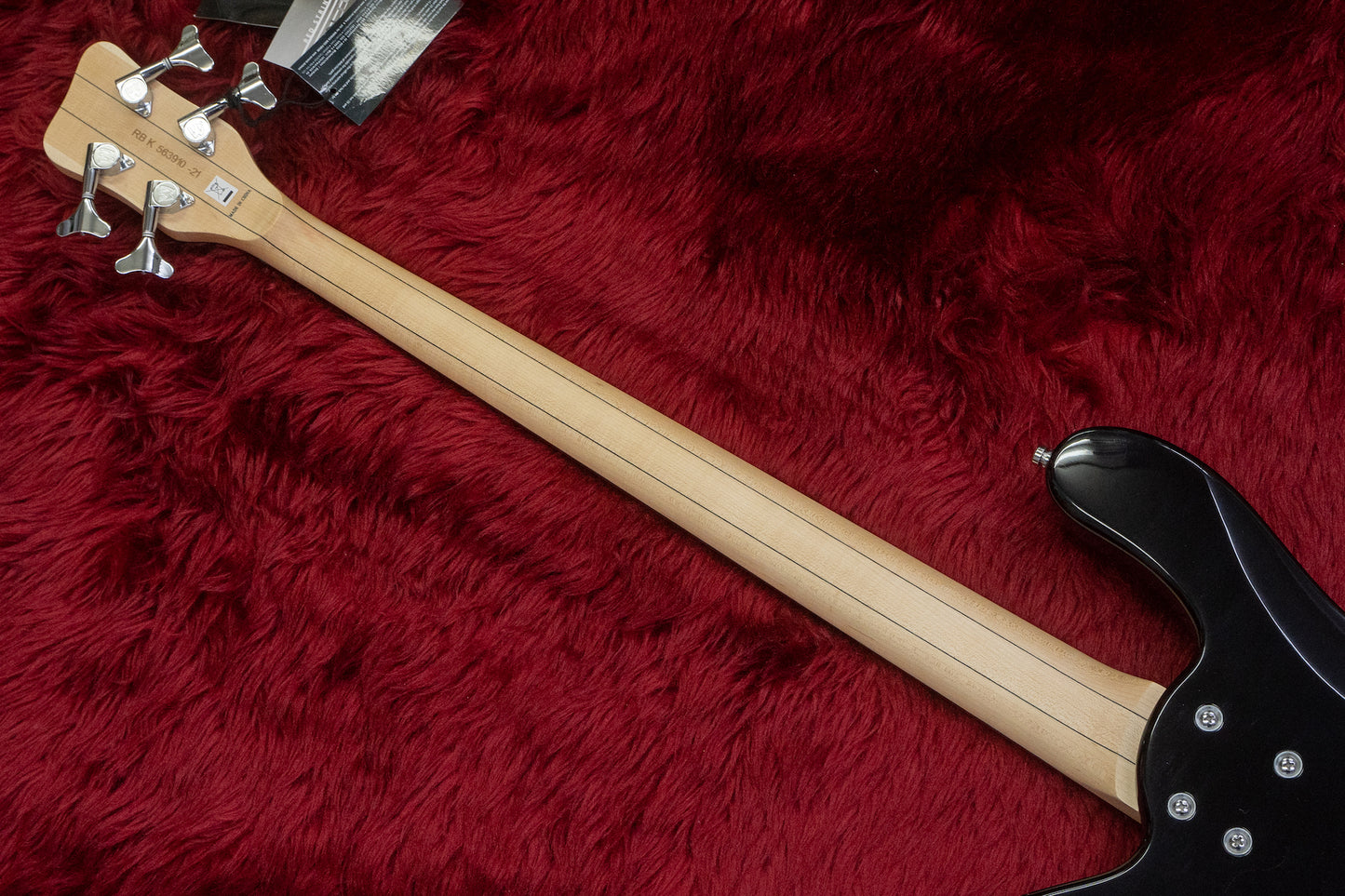 [outlet] Warwick / RockBass Streamer Standard 4st Solid Black High Polish #RB K 563910-21 3.58kg [Yokohama]