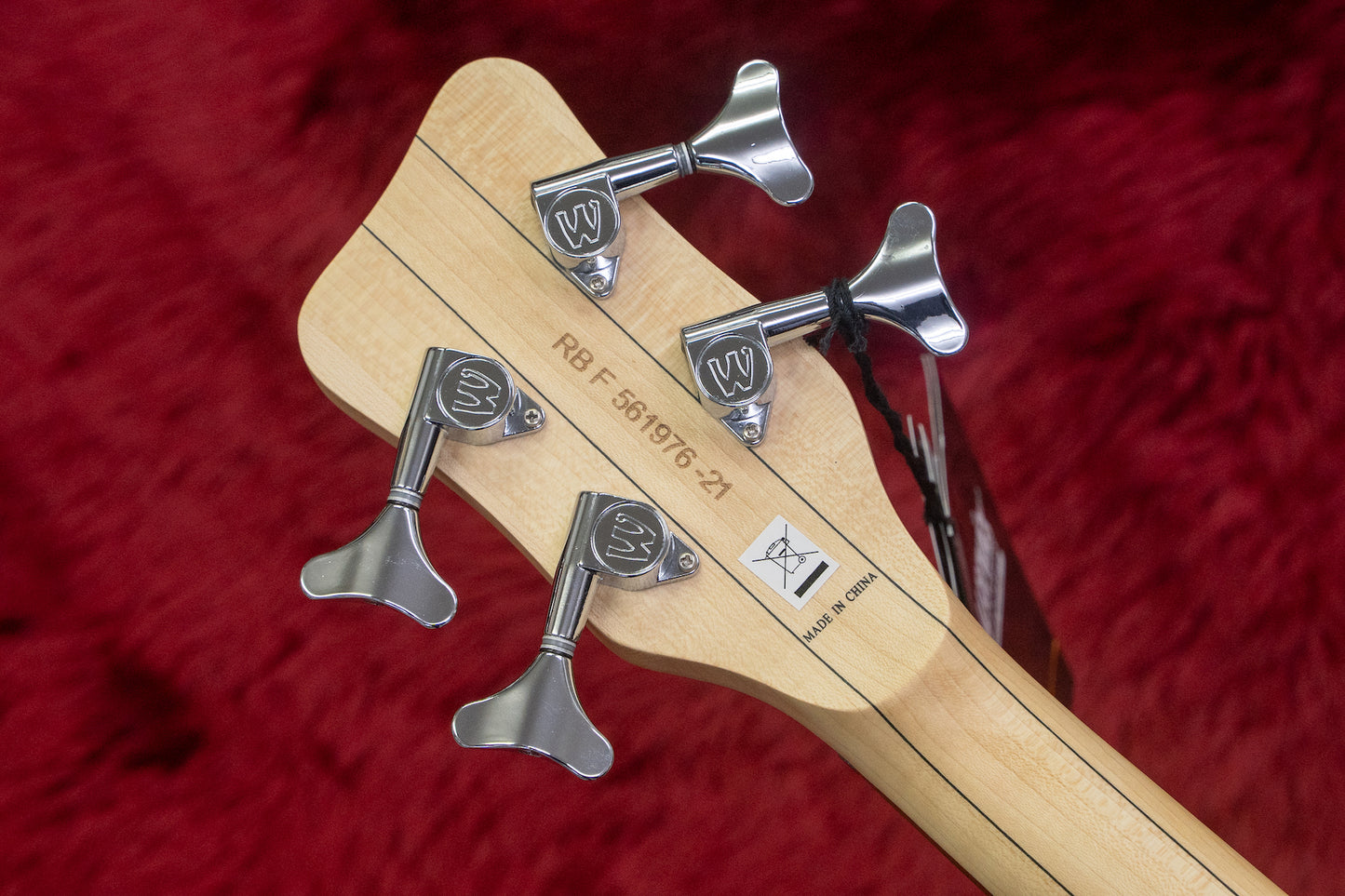 [outlet] Warwick / Rock Bass Streamer LX4 Black Solid High Polish #RB F 561976-21 3.4kg [Yokohama]