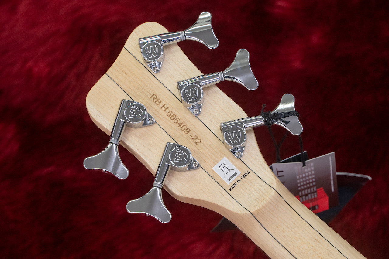 [outlet] Warwick / Rock Bass Streamer LX5 Solid White High Polish #RB H 565409-22 3.71kg [Yokohama]