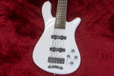 [outlet] Warwick / Rock Bass Streamer LX5 Solid White High Polish #RB H 565409-22 3.71kg [Yokohama]