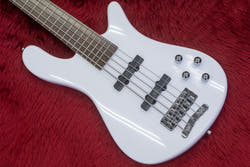 【outlet】Warwick / Rock Bass Streamer LX5 Solid White High Polish #RB F 562059-21 3.95kg【GIB Yokohama】