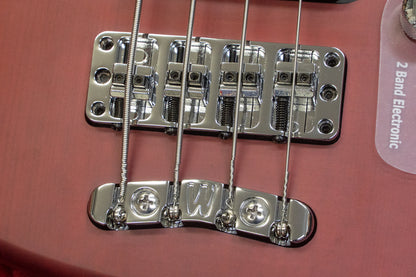 [outlet] Warwick / Rock Bass Streamer STD 4 BurgundyRed Transparent Satin #RB K 563896-21 3.32kg [yokohama]