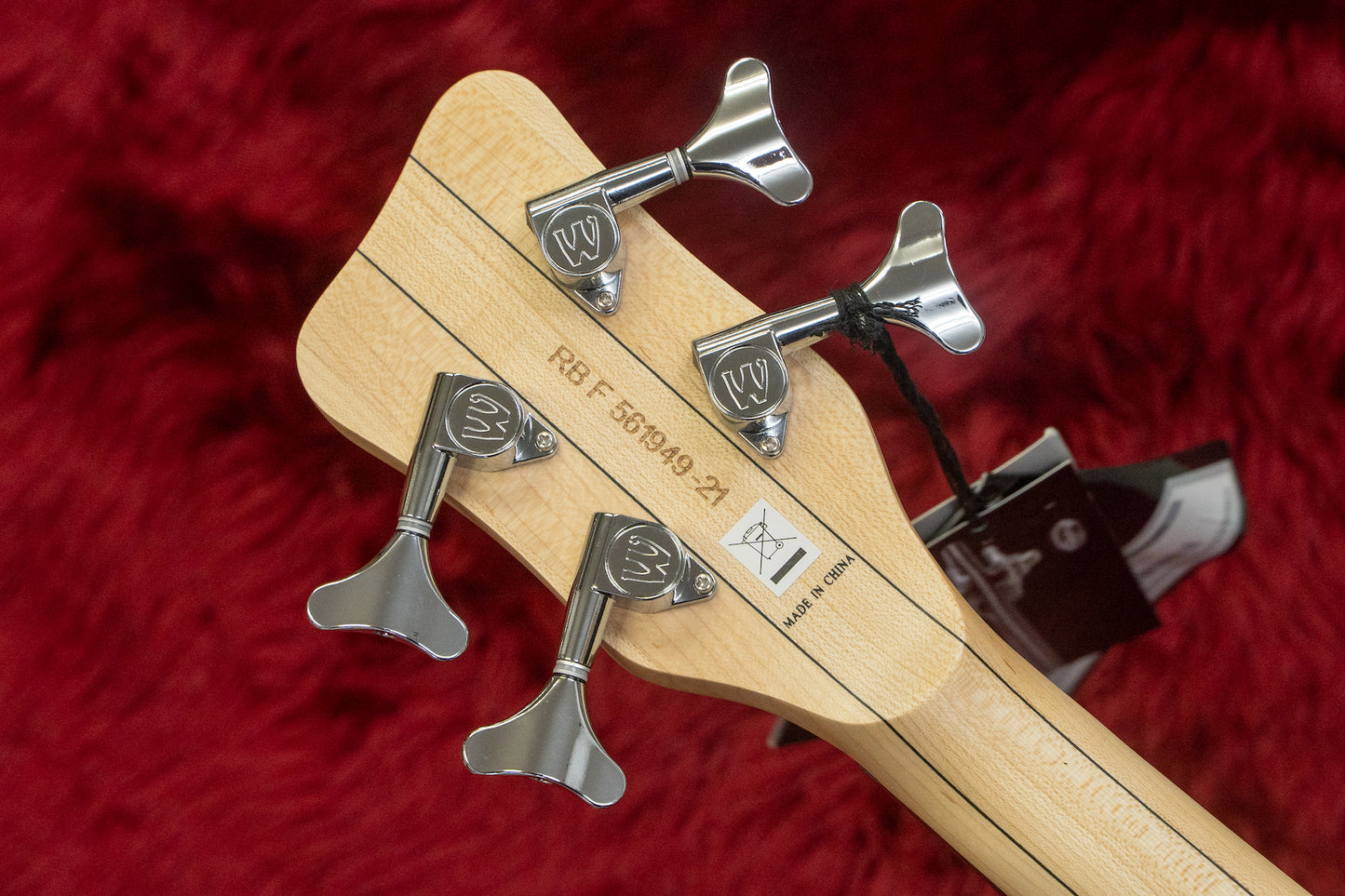 [outlet] Warwick / Rock Bass Streamer Standard 4 Natural Transparent Satin #RB F 561949-21 3.7kg [Yokohama]