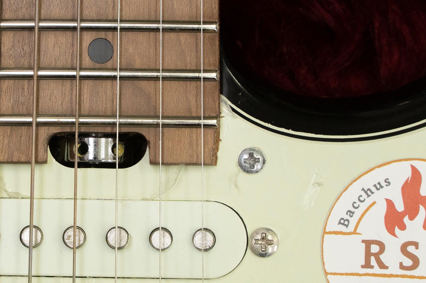 [outlet] Bacchus / BSH-850/RSM 3TS Fingerboard End Chip Head Scratch #GI05066 3.51kg [Yokohama Store]
