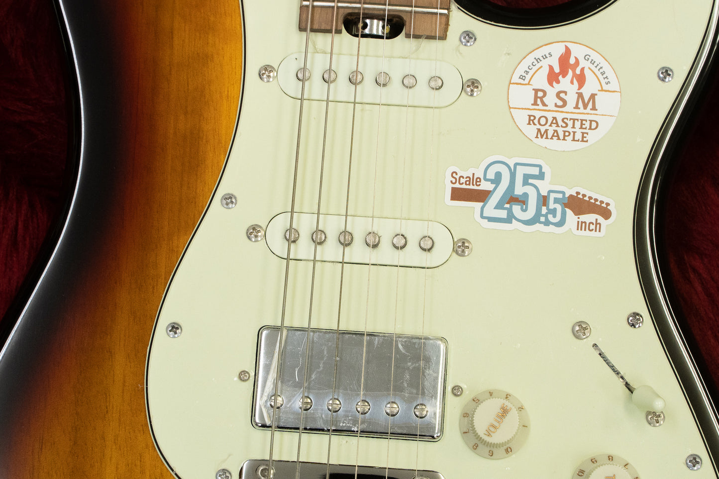 [outlet] Bacchus / BSH-850/RSM 3TS Fingerboard End Chip Head Scratch #GI05066 3.51kg [Yokohama Store]