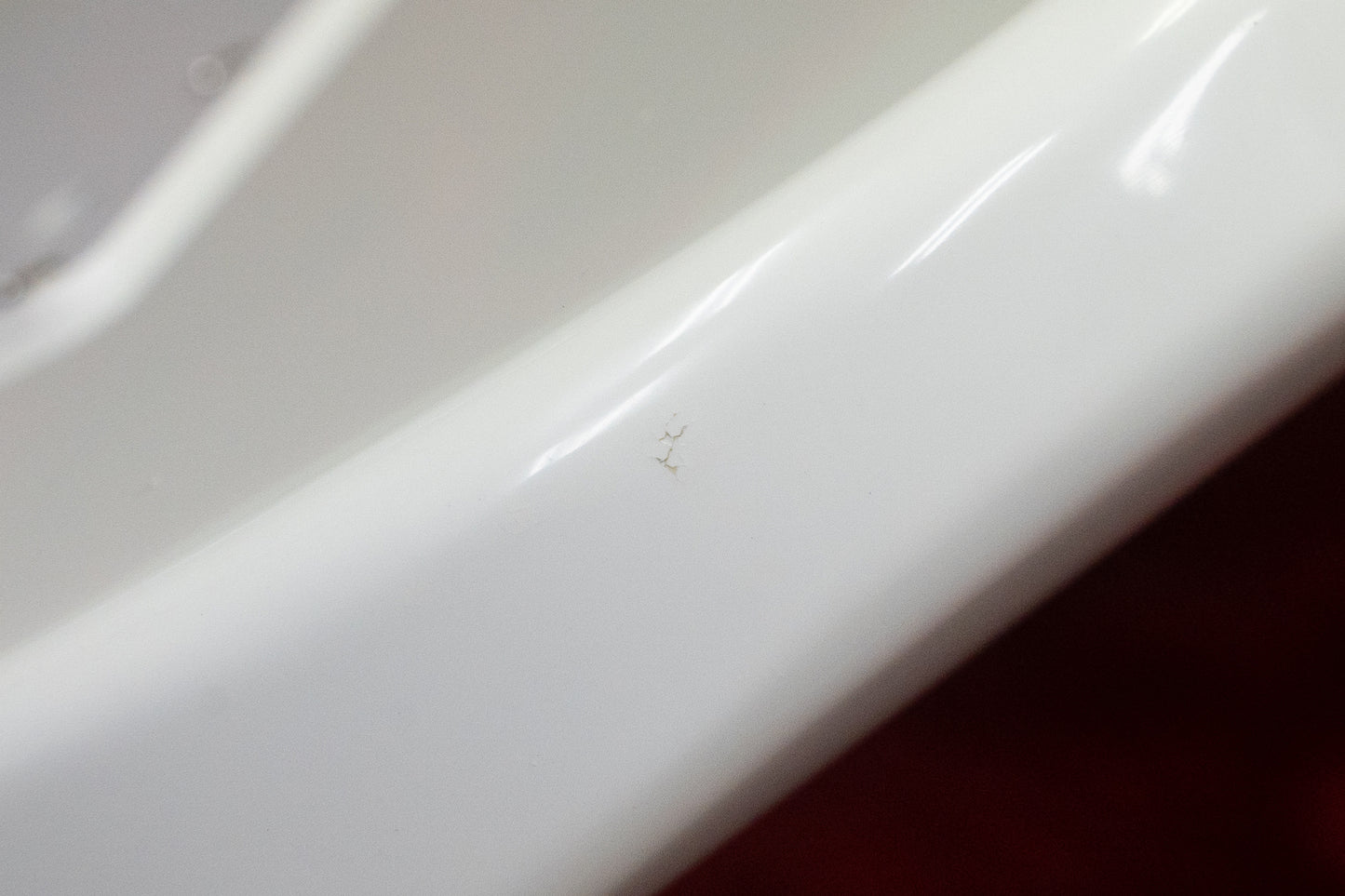 [Outlet] Bacchus / BSH-850/RSM WH Red Back End Paint Fingerboard End Crack #GI02439 [Yokohama Store]