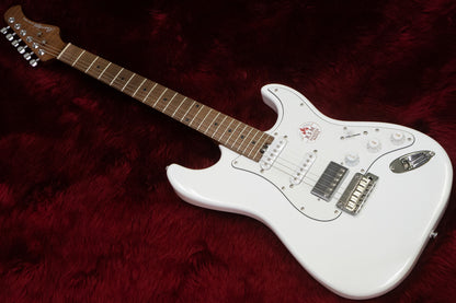 [Outlet] Bacchus / BSH-850/RSM WH Red Back End Paint Fingerboard End Crack #GI02439 [Yokohama Store]