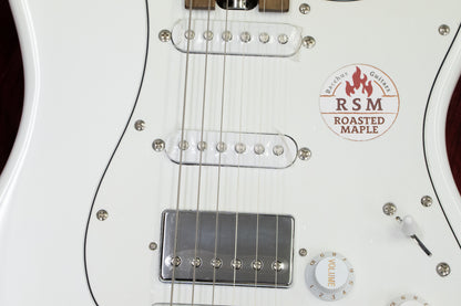 [Outlet] Bacchus / BSH-850/RSM WH Red Back End Paint Fingerboard End Crack #GI02439 [Yokohama Store]