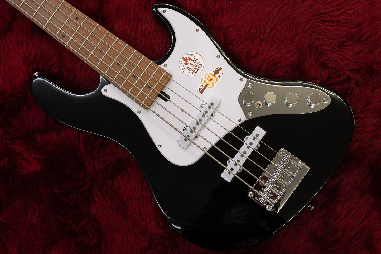 [outlet] Bacchus / WL5-STD33-AC RSM/M BLK #GJ01529 ナット脇 弦押しキズ 4.55kg [GIB yokohama]