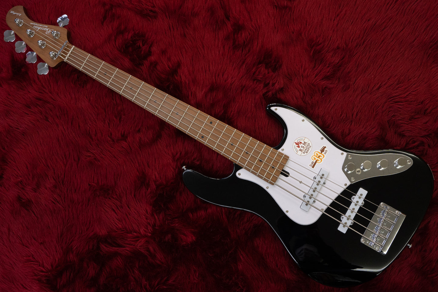 [outlet] Bacchus / WL5-STD33-AC RSM/M BLK #GJ01529 ナット脇 弦押しキズ 4.55kg [GIB yokohama]