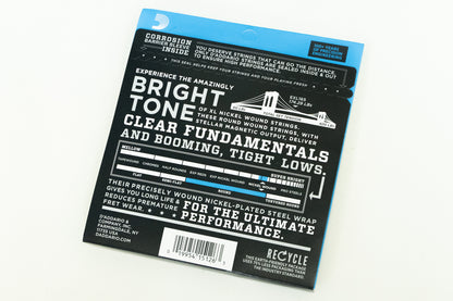 [new] D'Addario / EXL165 Nickel Wound Bass Light Top Medium Bottom 45-105 [yokohama store]